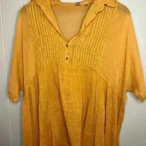 Free People Boho Sheer Top